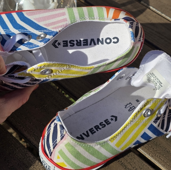 Converse colorful Striped Sneakers - Picture 8 of 8